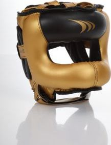 Kasë boksi Yakima Sport Helmet with Nose Guard Pro L, madhësia L, lëkurë sintetike, e zezë