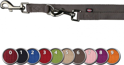 Kungë qeni Trixie Premium, 2m, 10mm, blu