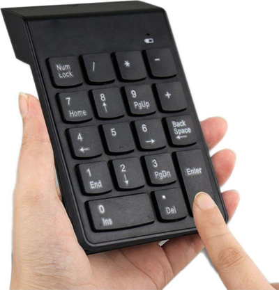 Hygitech Безжична Нумеричка Тастатура AK86A