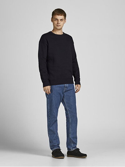 Bluzë për meshkuj Jack & Jones Bradley, e zezë