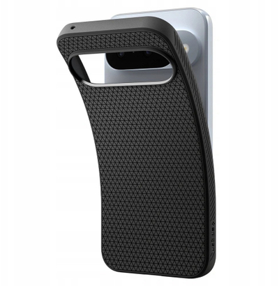Kapak telefoni Spigen Liquid Air për Google Pixel 10 10 Pro, matte, i zi
