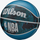 Топка за кошарка Wilson NBA Drv Plus Vibe, бр. 7, за надворешна и внатрешна употреба, црно сина