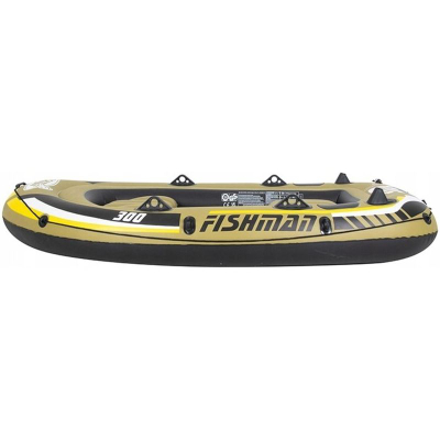 Varkë me ajër Bestway Fishman 300 Set, 252 cm, 3 veta, jeshile