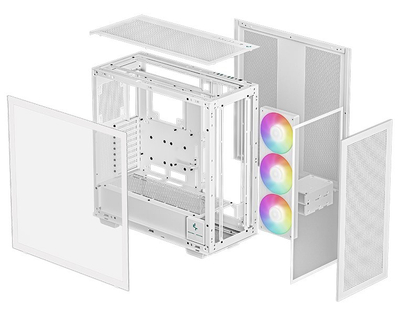Kasë Deepcool MORPHEUS / ATX+, e bardhë