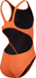 Kostum noti për goca Arena Team Swim Tech 128, 1 pjesë, poliester, portokalli