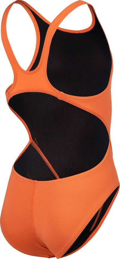 Kostum noti për goca Arena Team Swim Tech 128, 1 pjesë, poliester, portokalli