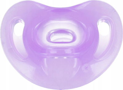 Qetësuese NUK Sensitive Silicone, 0–6 muaj, ortodontike, vjollcë