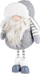 Figurinë dekorative Christmas Gnome, 39 cm, gri