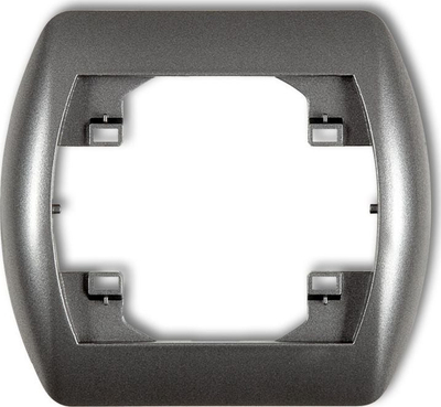 Kornizë prizë Karlik LOGO LRH-1, 1 vend, horizontale, gri metalike