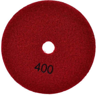 Disk bluarës për pllaka porcelani Geko G78940, 125mm, grit 400