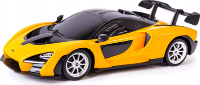 Makina me telekomandë Rastar McLaren Senna, shkallë 1:24, e licencuar, portokalli