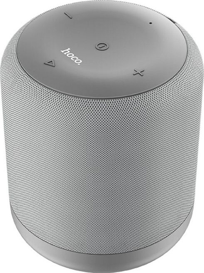 Altoparlant Bluetooth Hoco, 5W, tingull 360°, gri