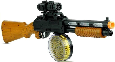 Lodër automatiku AK 868-1, me drita, 60 cm, shumëngjyrëshe