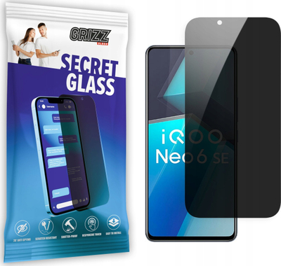 Xham mbrojtës privatësie Grizz SecretGlass për Vivo iQOO Neo 6 SE, 6.62"