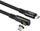 Кабел USB C Microconnect MC-LS-USB4CC1.0-a, 1m, Power Delivery, црн