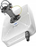 Antena omni 5G LTE QuWireless QuMax Omni TRB500, MIMO 4x4, IP67, e bardhë
