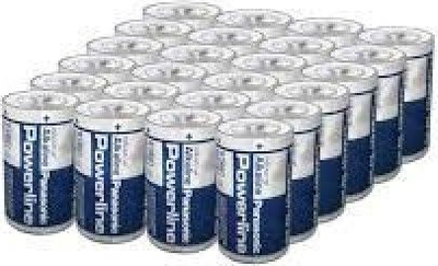 Bateri alkaline Panasonic Powerline D R20, 19760mAh, paketim 24 copë