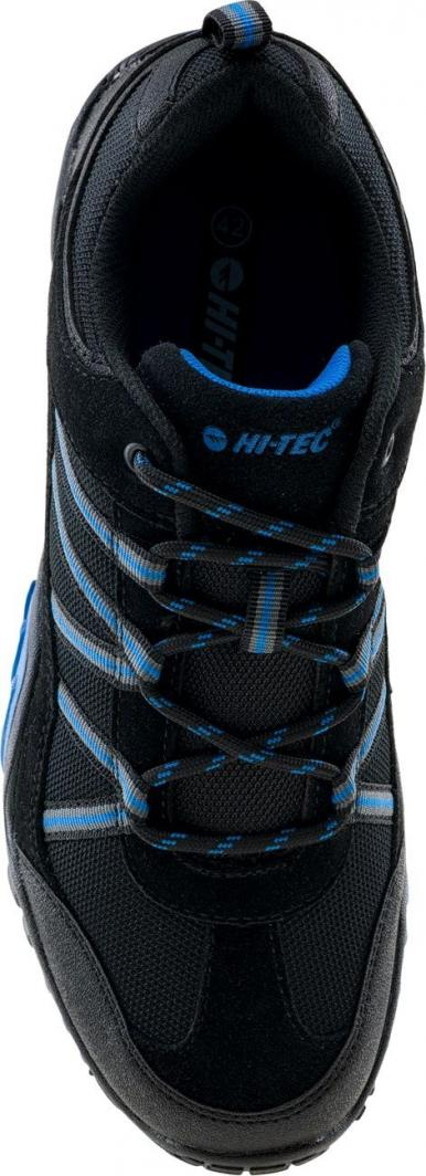 Këpucë sportive meshkuj Hi-Tec SOPORO, taban gome RB, shtresë EVA, të zeza me blu