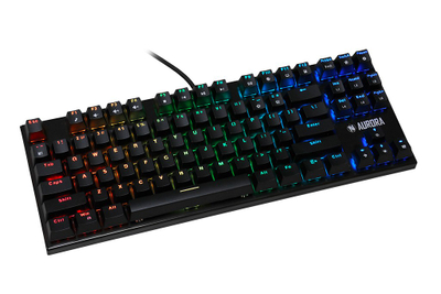 Тастатура iBOX Aurora K-2R, Blue Switch, RGB, црна