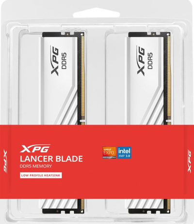 Memorie ADATA XPG Lancer Blade, DDR5, 32 GB, 6000 MHz, CL30, AX5U6000C3016G-DTLABWH