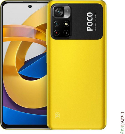 Celular POCO M4 Pro 5G 4 / 64GB Dual SIM , i verdhë 