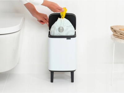 Kosh plerash Brabantia Bo Trash Can Hi, 4L, i bardhë
