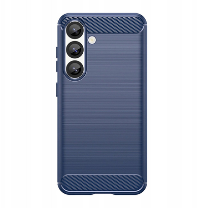 Maskë telefoni Hurtel Carbon për iPhone 16e, TPU, mbrojtje e plotë, blu