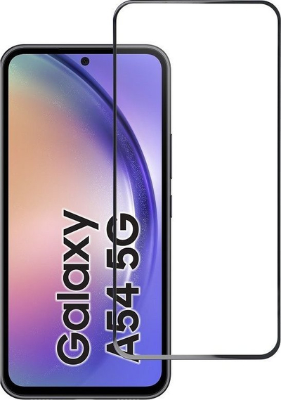 Xham mbrojtës Blue Star 5D për Samsung Galaxy A54 5G, full glue, transparent