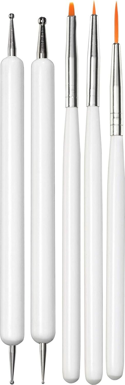 Set me mjete për nail art Elegant Touch Stylist, 5 copë
