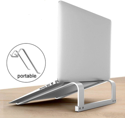 Mbajtëse për laptop Tech-Protect Alustand, e argjendtë