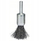 Furçë laps me tel Bosch 2608622114, 15mm, tel çeliku 0.2mm, bosht 6mm