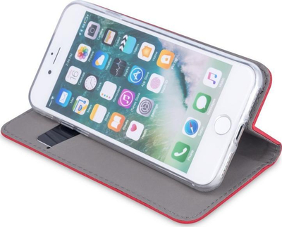 Këllëf magnetik portofol Magneto për iPhone 13 Pro 6.1", i kuq