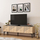 Set mobilie për TV melamine 154×37×45 cm (HM9435.01), zezë