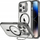 Kapak telefoni ESR Classic Kickstand HaloLock MagSafe, për iPhone 15 Plus, transparent, me këmbë mbajtëse