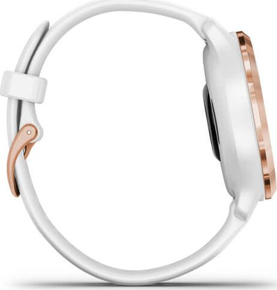 Smartwatch Garmin Venu 2S, GPS, Wi‑Fi, i bardhë Rose Gold