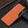 Këllëf telefoni Hurtel Eco Leather View Case, Samsung Galaxy A72 4G, tip libër, portokalli