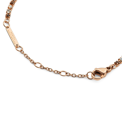 Byzylyk për femra Daniel Wellington Classic Tennis DW00401115, i artë rozë