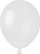 Balona latex Gemar 5, metalike, 50 copë, të bardha