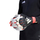 Doreza portjeri Adidas Predator GL TRN, Soft Grip, mbyllje elastike, të zeza me të kuqe