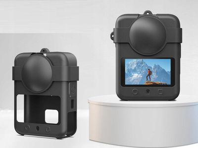 Çantë mbrojtëse PULUZ për DJI Osmo 360, kapak për lente, litar dore, e zezë