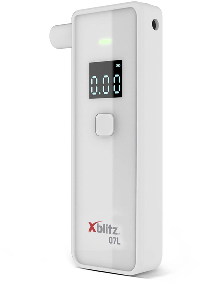 Alkooltest Xblitz 07L, sensor gjysmëpërçues, ekran LCD, i zi