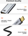 Kabllo USB C në DisplayPort CABLETIME CT-C160-PU31-CMDP1-S0.15, 4K 60Hz, 0.15m, portokalli