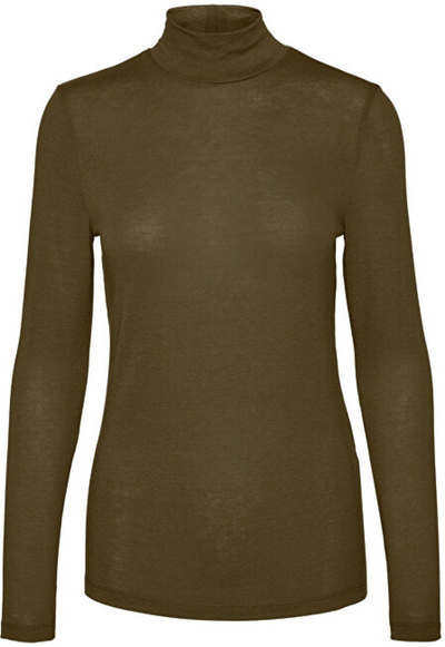 Bluzë Vero Moda VMCARLA Stretch Fit, e gjelbër