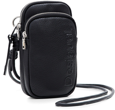 Kuletë për femra Desigual Half Logo Small Wallet, e zezë