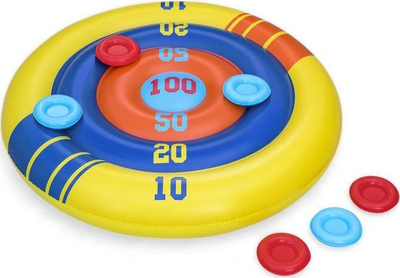 Lojë pishine Bestway Dexterity Game Target 52566, fryrëse, diametër 140 cm, shumëngjyrëshe