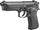 Pistolete me ajër Beretta M92 FS HME, me pranverë, për airsoft, e zezë