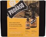 Set rroje Proraso Wood and Spice Set I, për burra, me erë druri dhe erëzash