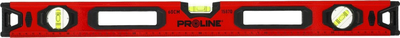 Nivel PROLINE Standard, 80cm, 3 flluska, i kuq