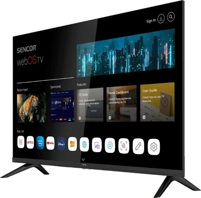 TV Sencor SLE 32S802TCSB, 32", HD Ready, Smart webOS, i zi