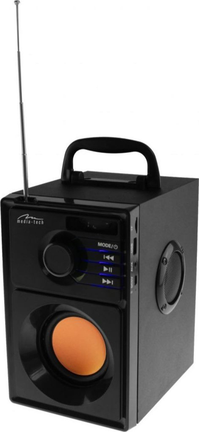 Altoparlant portabël Media-Tech Boombox BT MT3145, Bluetooth, 15W RMS, i zi